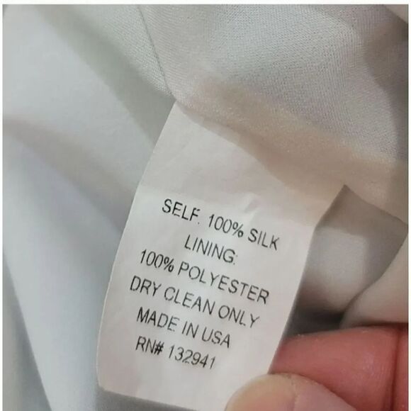 NEW Amanda Uprichard 100% Silk Multicolor Watercolor Zip-Up Dress Size Small - Picture 11 of 13